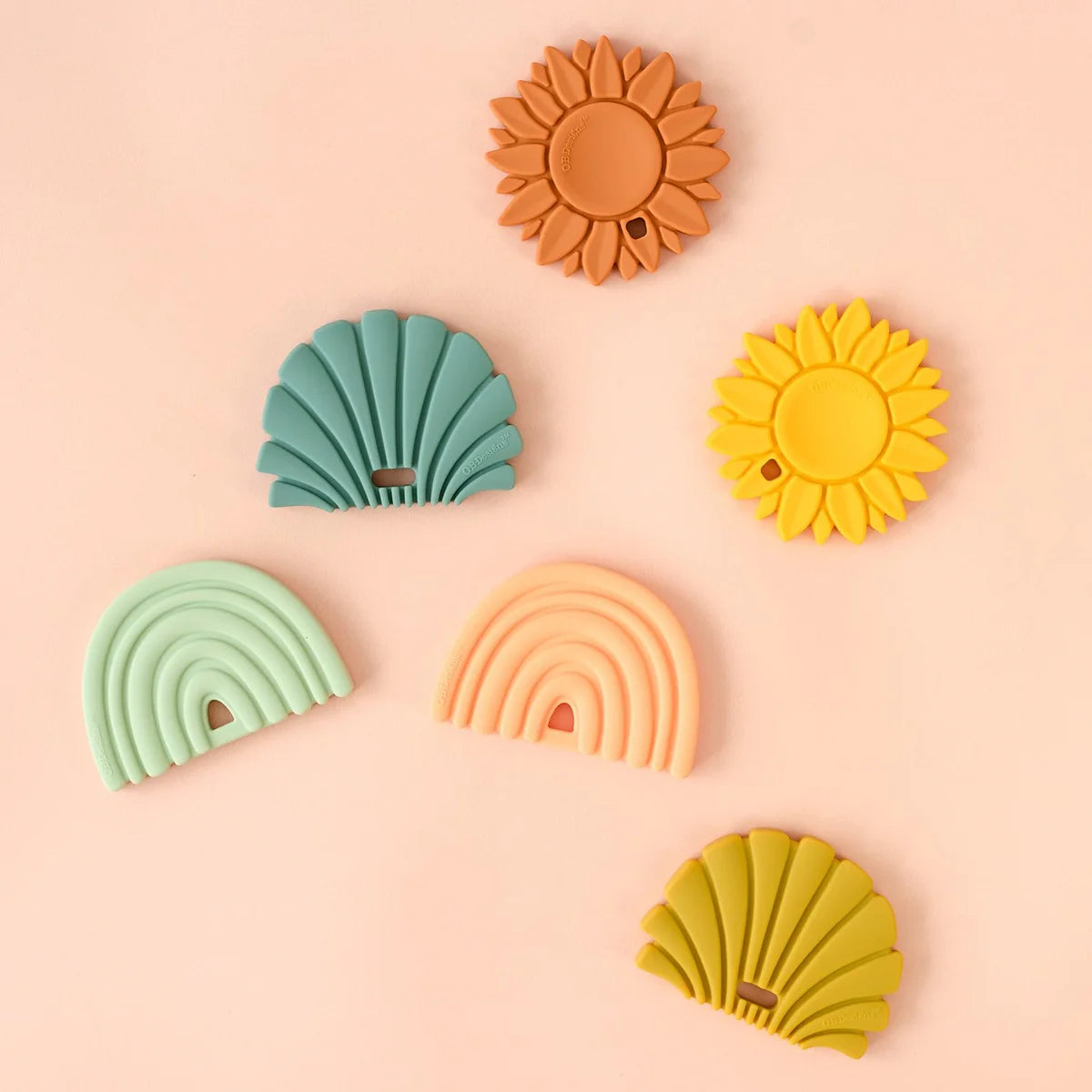 OB Designs : Eco-Friendly Teether - Gold
