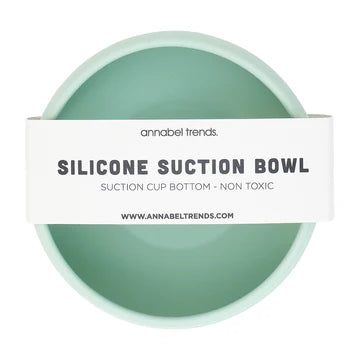 ANNABEL TRENDS : Silicone Suction Bowl - Moss