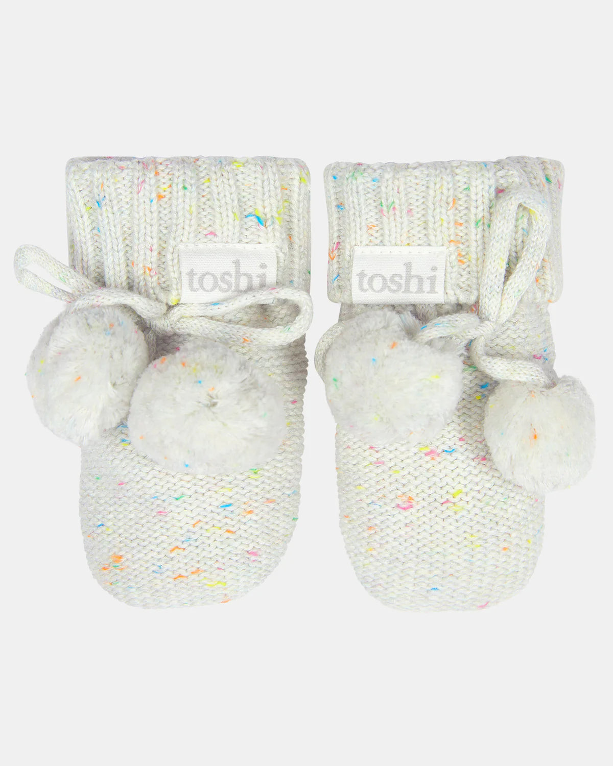TOSHI : Organic Baby Booties - Snowflake