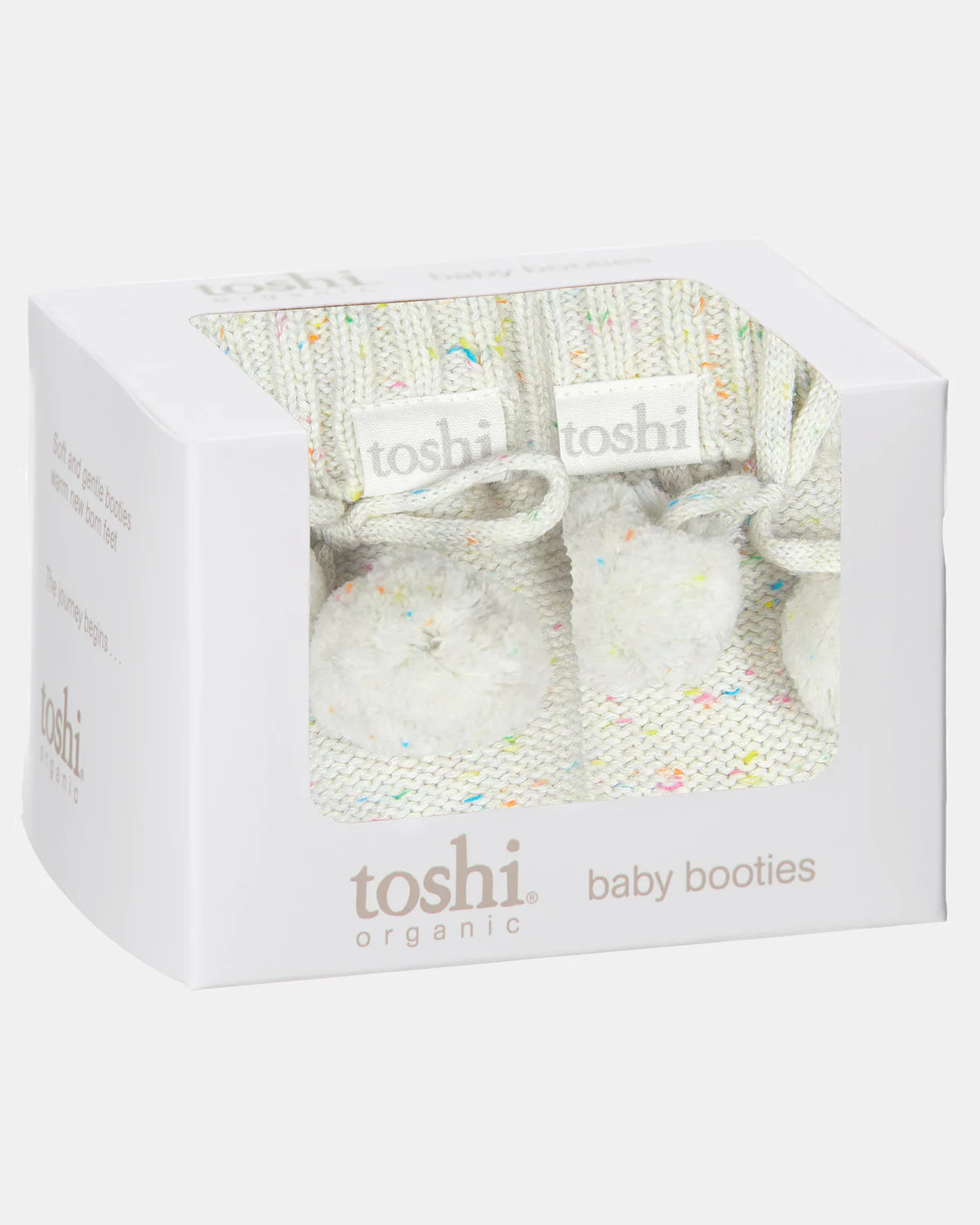 TOSHI : Organic Baby Booties - Snowflake