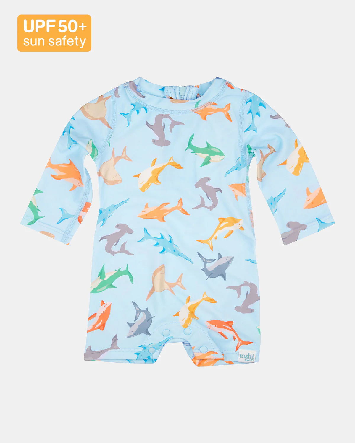 TOSHI SWIM : Baby Onesie Classic - Sharky