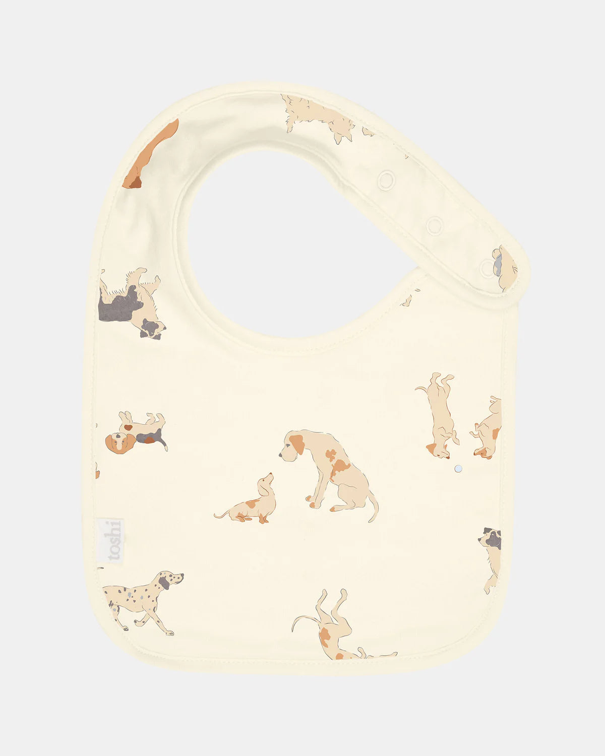 TOSHI : Baby Bib Classic - Puppy Love