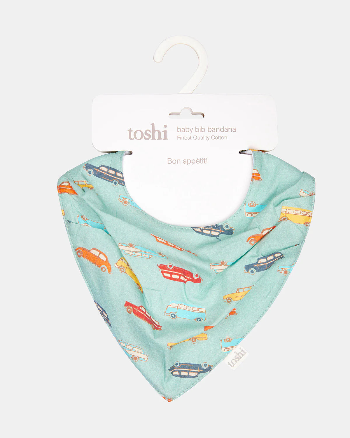 TOSHI : Baby Bib Bandana Classic - Wagon Wheels