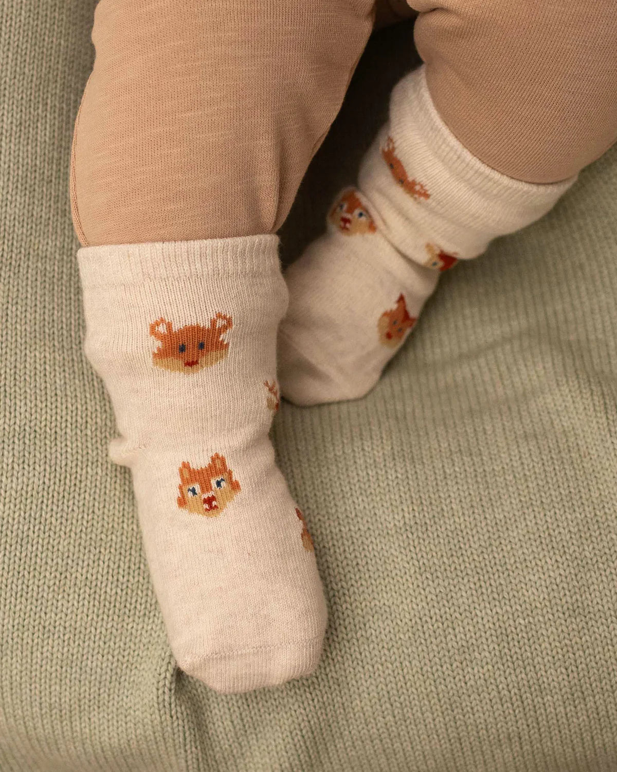 TOSHI : Baby Ankle Socks Jacquard - Enchanted Forest