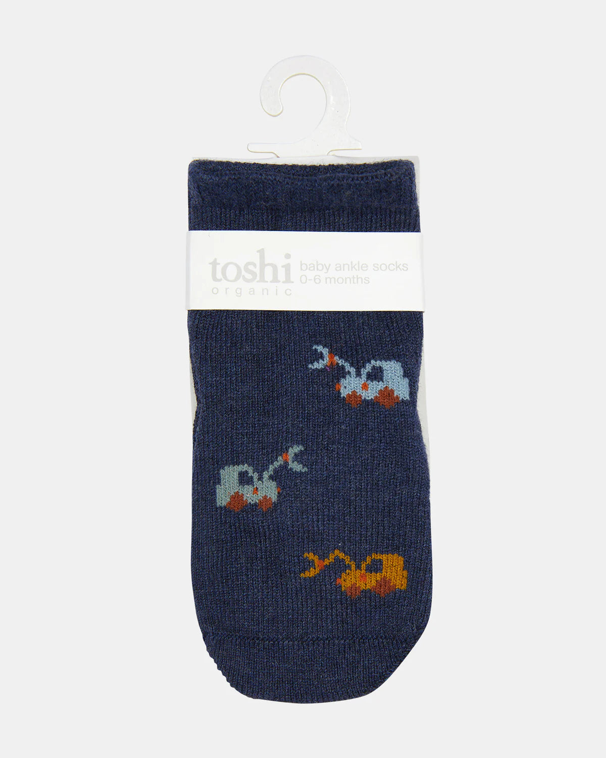 TOSHI : Baby Ankle Socks Jacquard - Earthmover