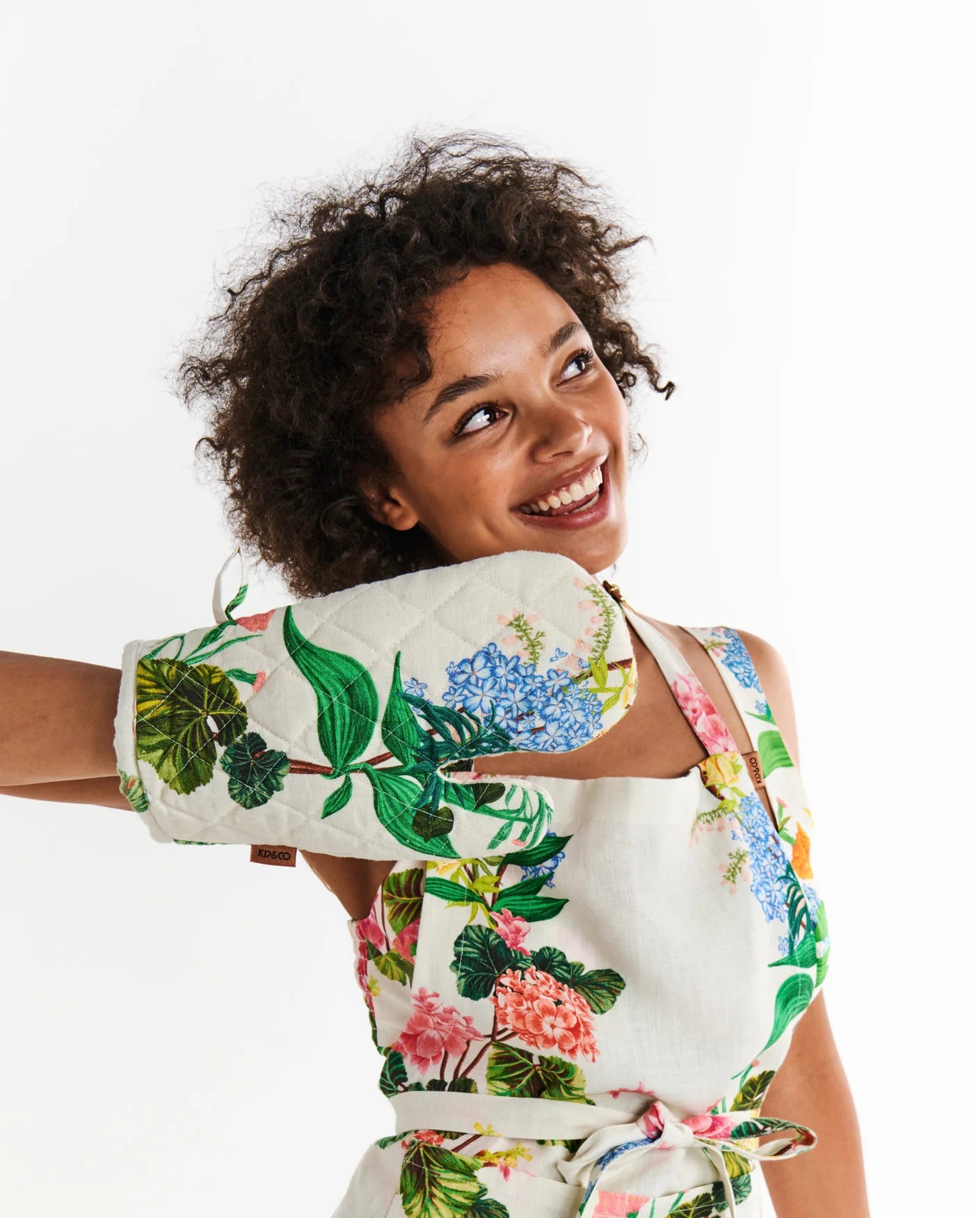 KIP & CO : Oven Mitt - Bouquet Beauty