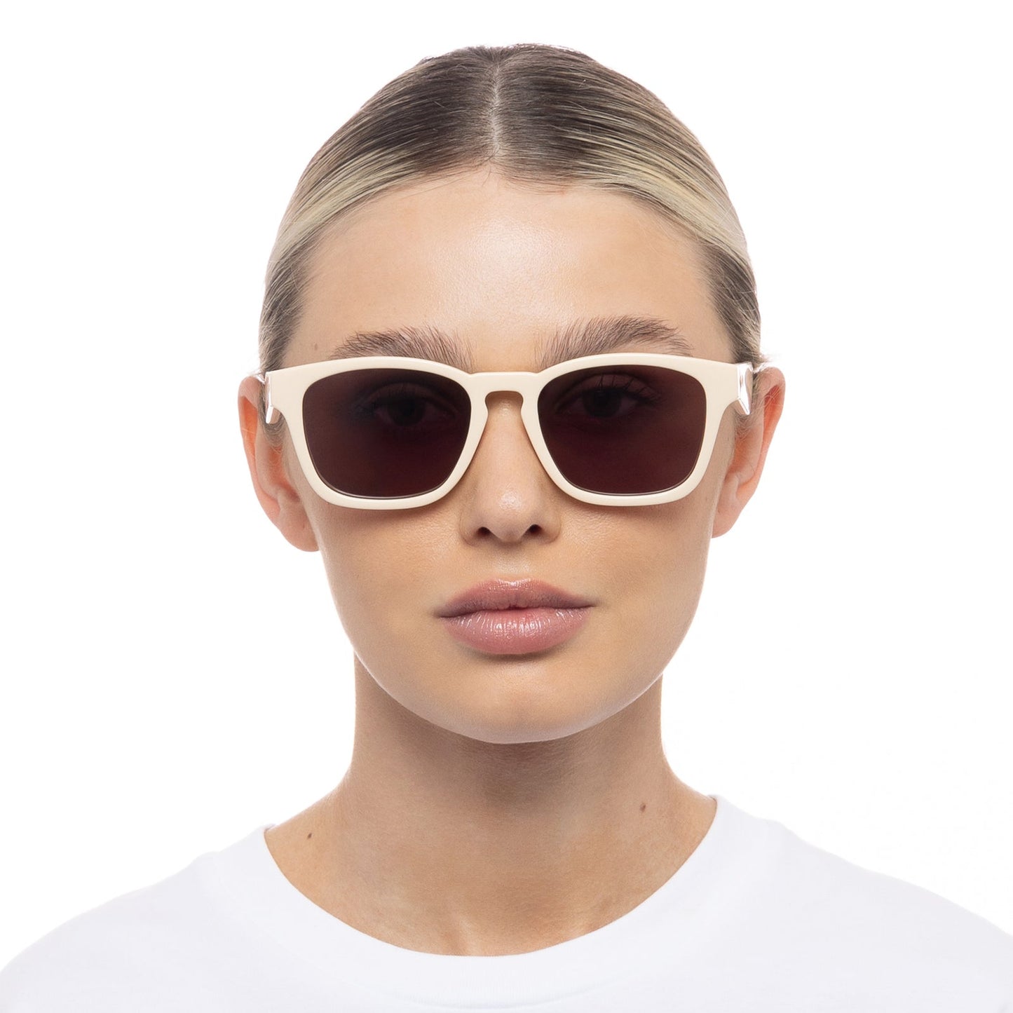 LE SUSTAIN : Players Playa - Ivory Sunglasses