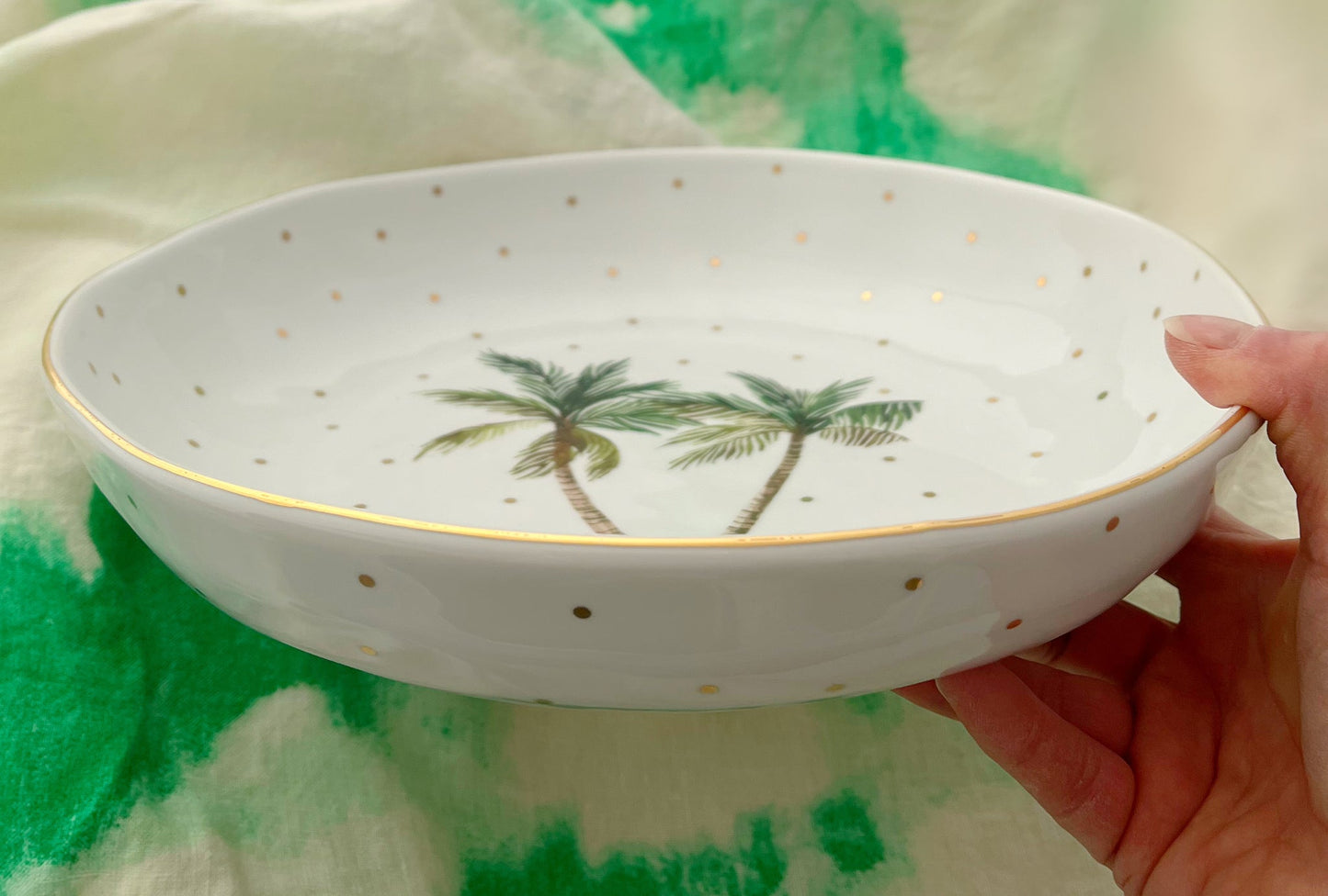 CARLA DINNAGE : Salad Bowl - Tropical Palm
