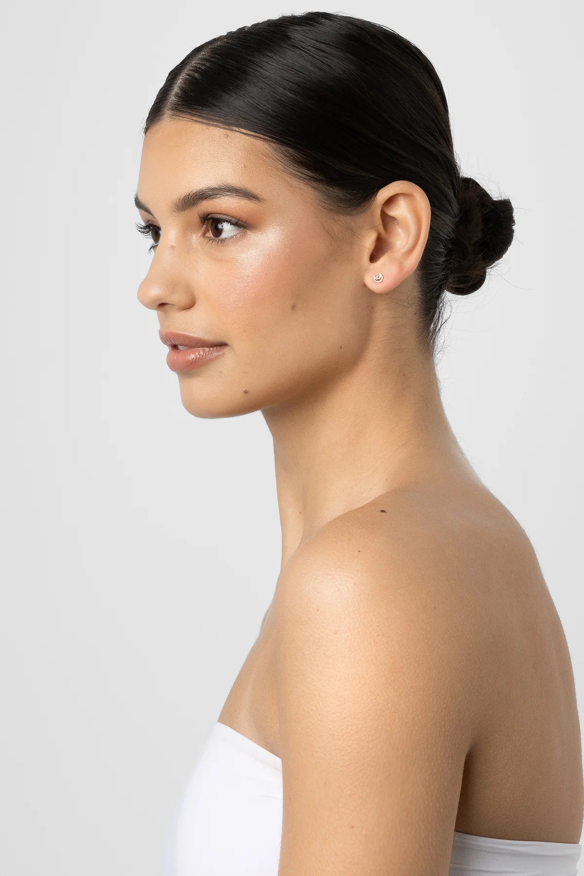 LIBERTE : Petite Sailor Rose Gold Earring