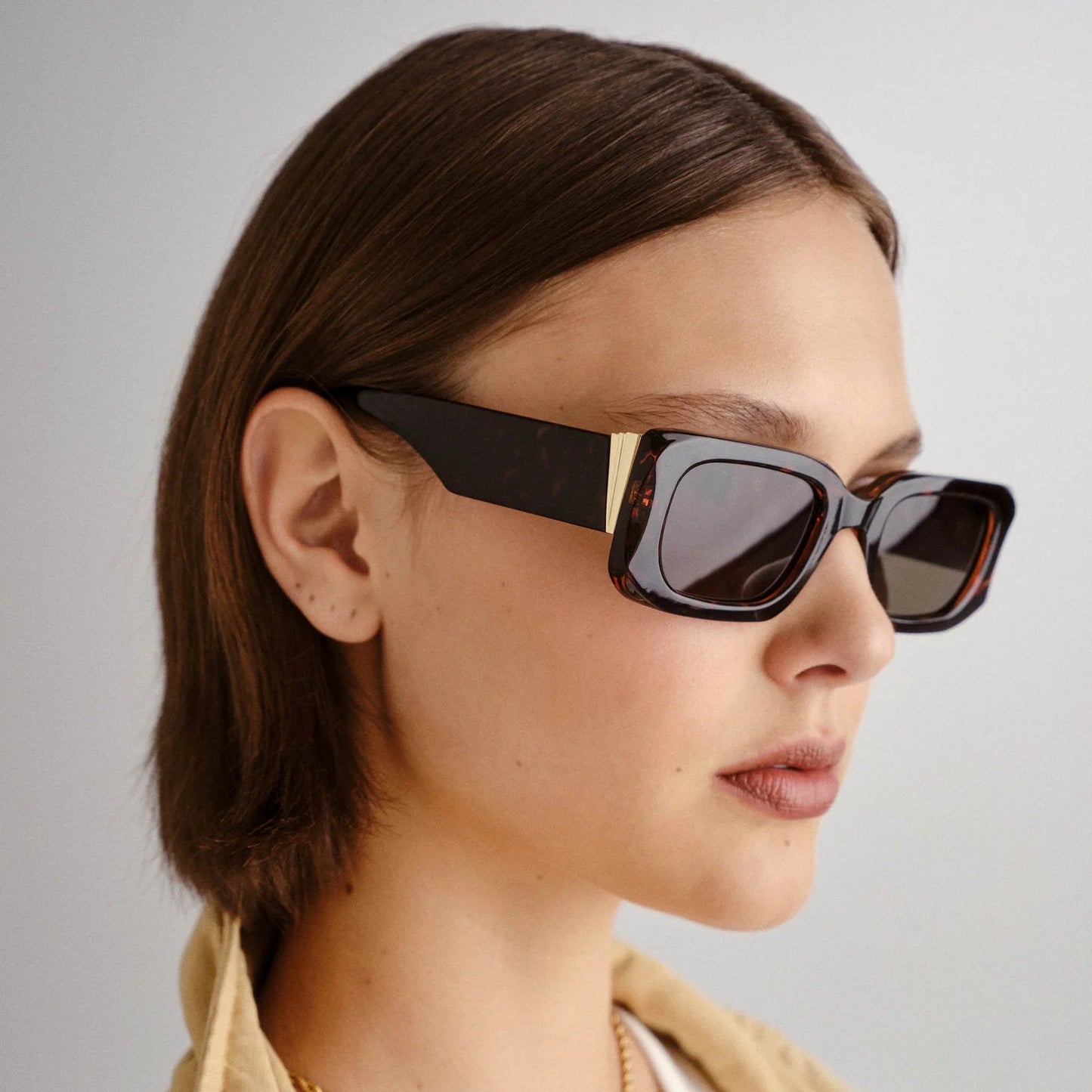 Le Specs: Rippled Rebel - Tort Sunglasses