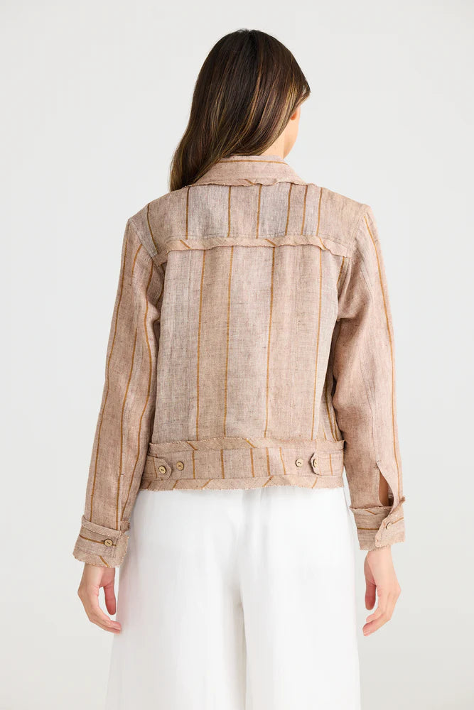 THE SHANTY CORPORATION: Monza Diego Stripe - Jacket