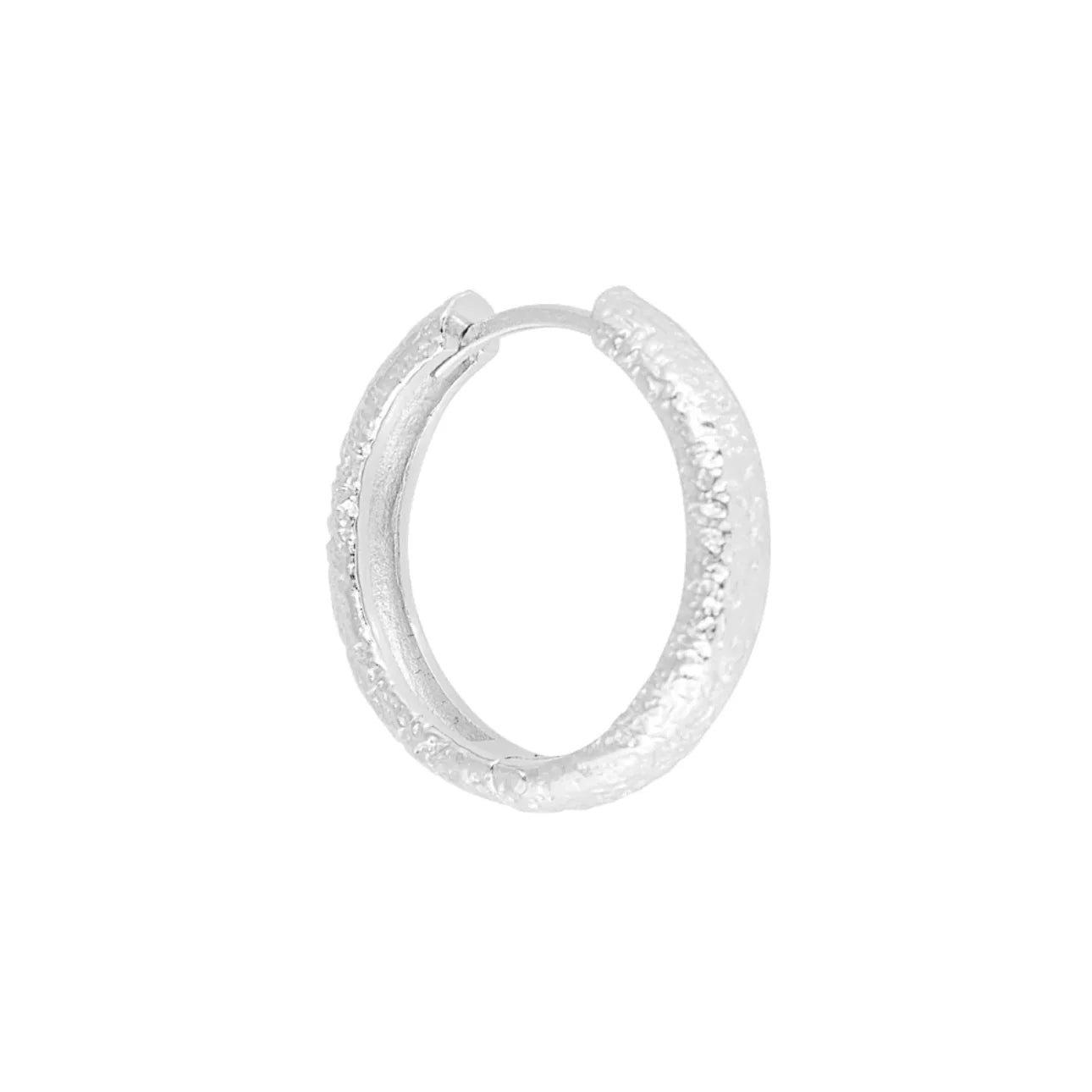 FAIRLEY : Antique Silver - Midi Hoops