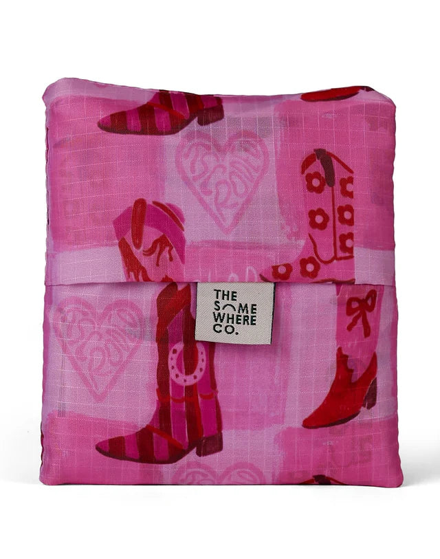 THE SOMEWHERE CO: Hold On Darlin’ - Reusable Shopping Bag