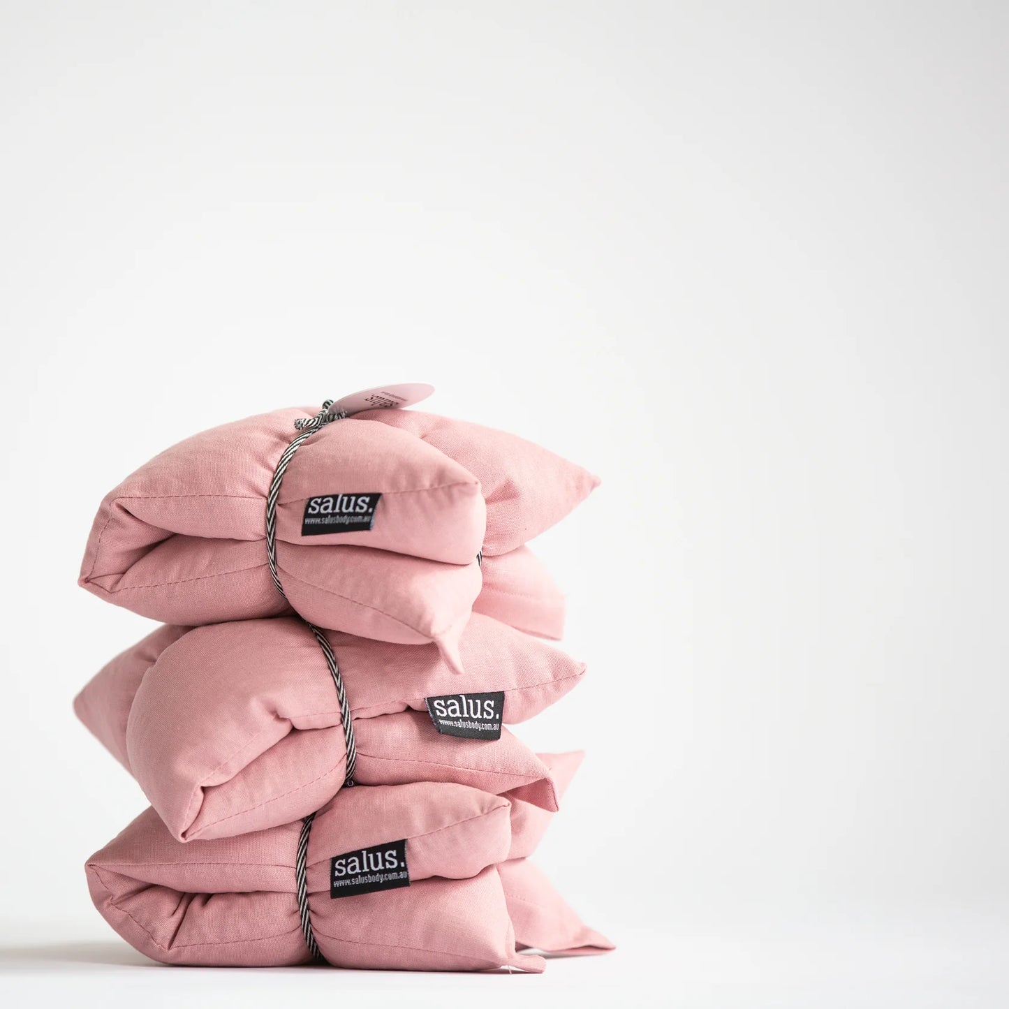 SALUS : Dusty Rose Organic Lavender & Jasmine Heat Pillow