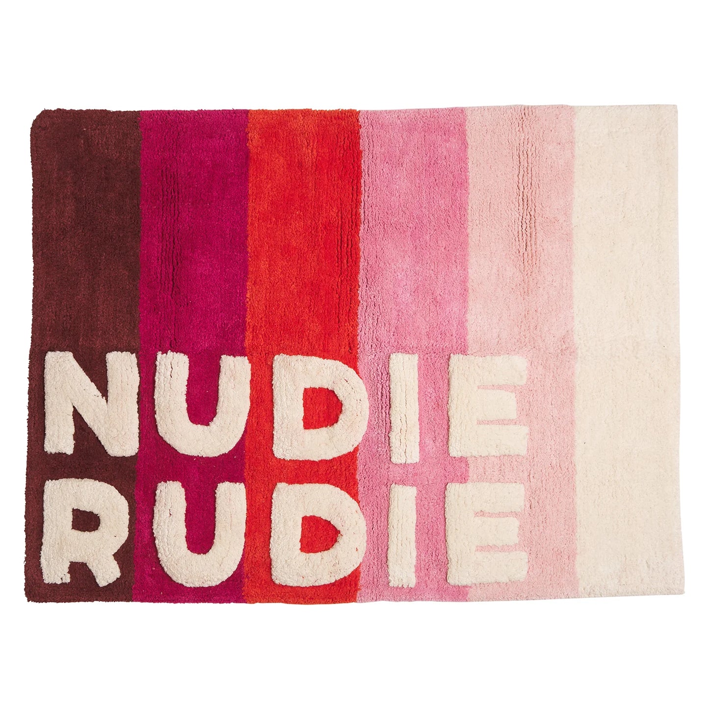 SAGE x CLARE: Dariel Nudie Scarlet - Bath Mat