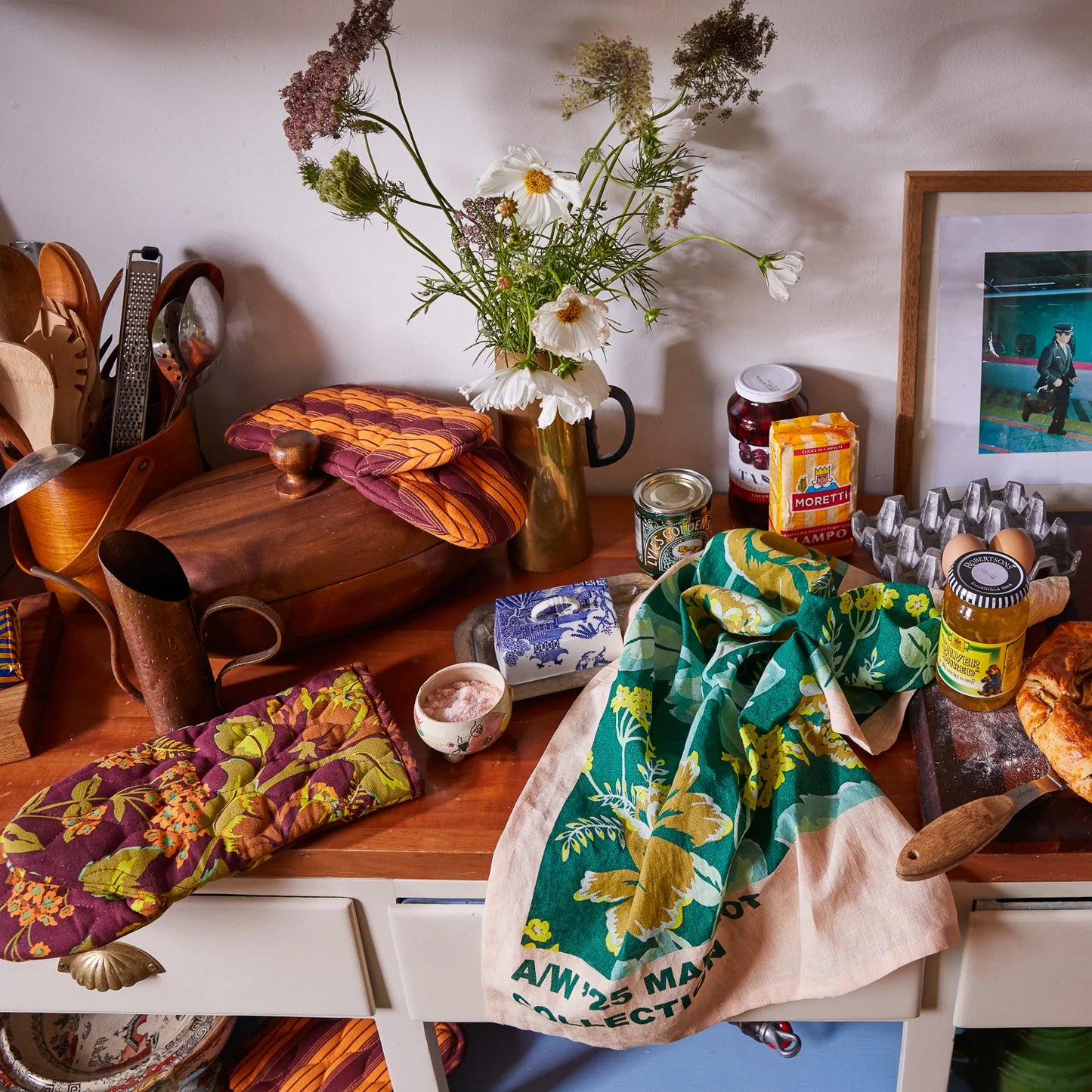 SAGE x CLARE: Margot Linen - Tea Towel