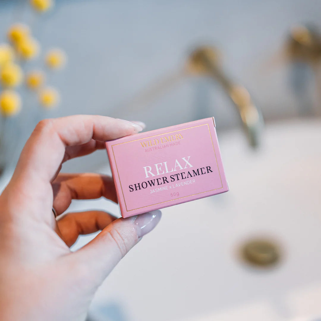WILD EMERY : Relax Jasmine x Lavender - Shower Steamer