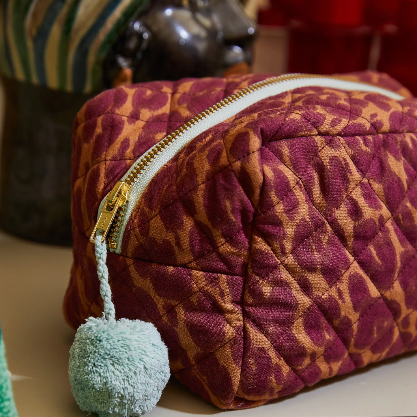 SAGE x CLARE : Odette Cotton - Cosmetic Case