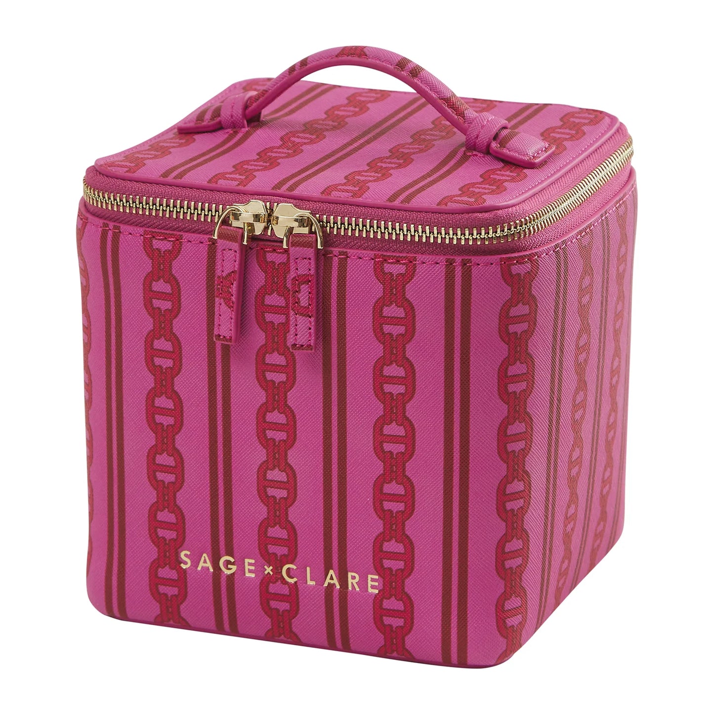 SAGE x CLARE : Acadia, Fuchsia - Cosmetic Case