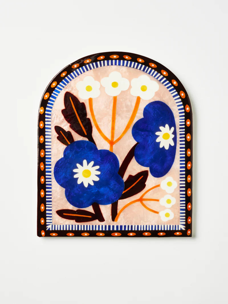 JONES & CO : Bloom Noveau Pink Arch - Wall Art