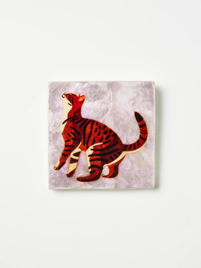 JONES & CO : Purr Bengal Cat - Wall Art