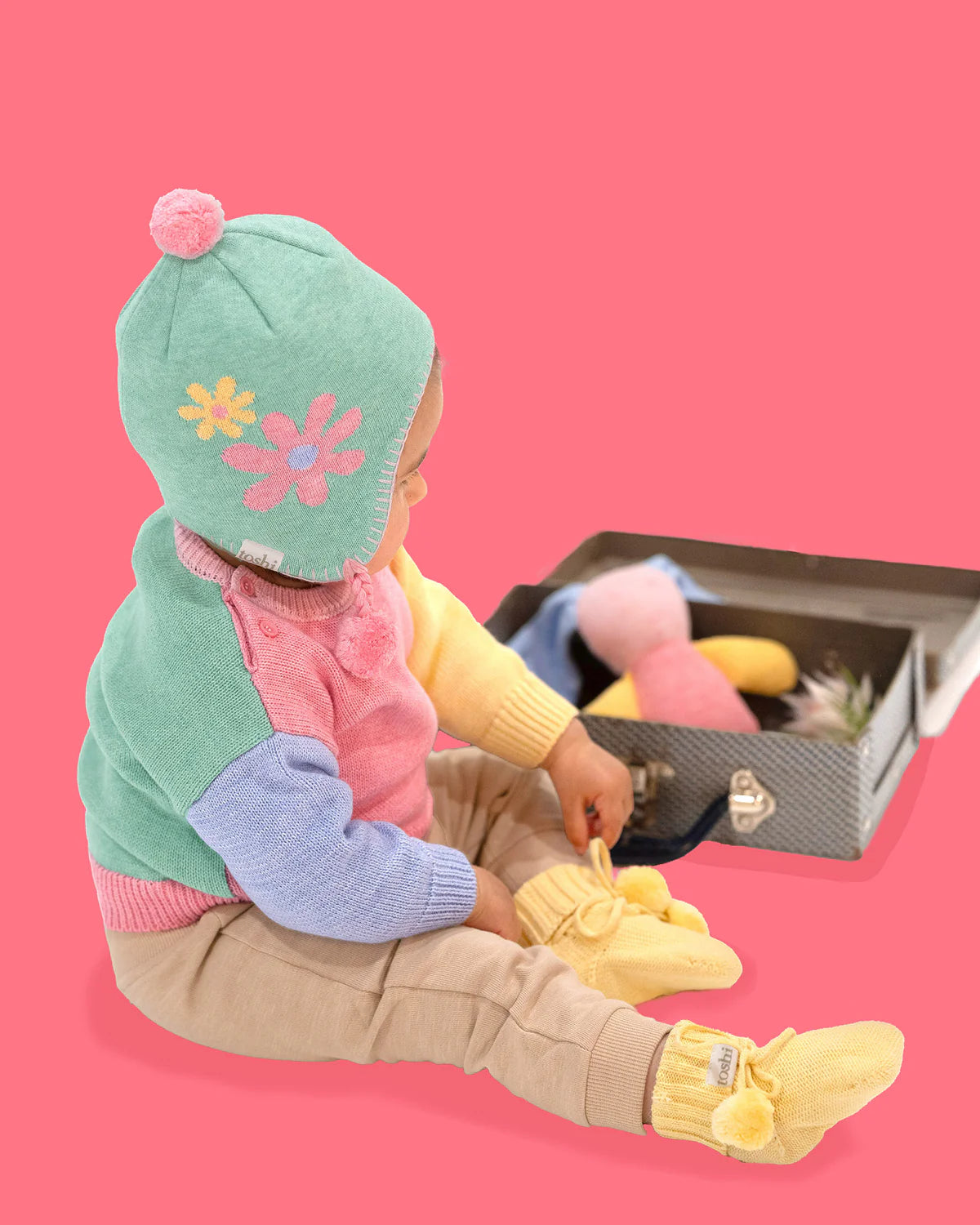 TOSHI: Organic Banana Baby - Booties