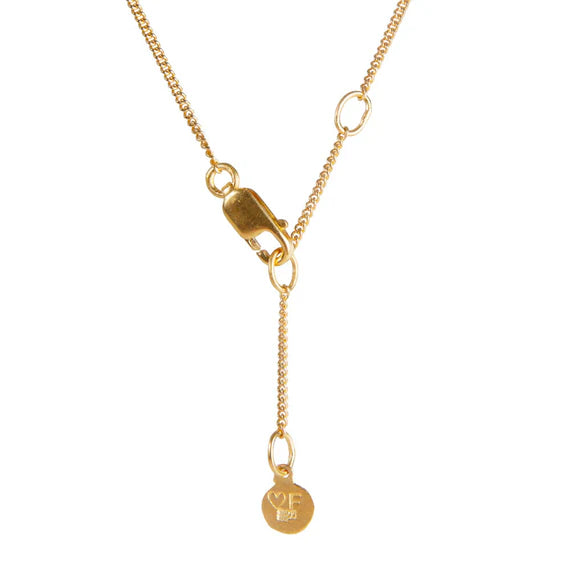 FAIRLEY : Moroccan Drop Necklace - Gold