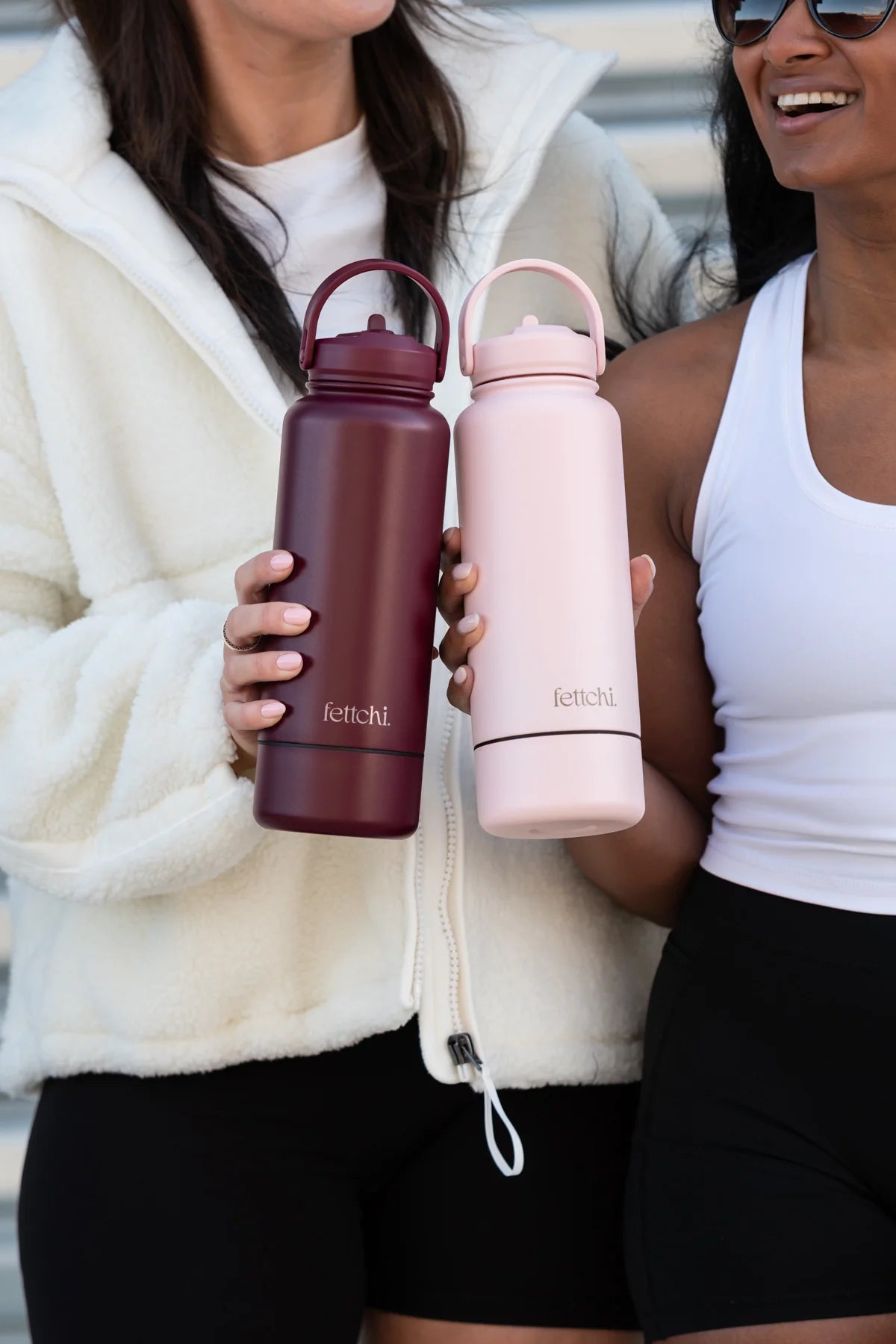 FETTCHI : Water Bottle - 1.1L - Blush