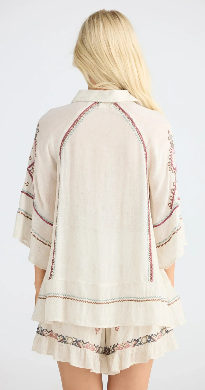 TALISMAN - Ithika Shirt - Light Natural