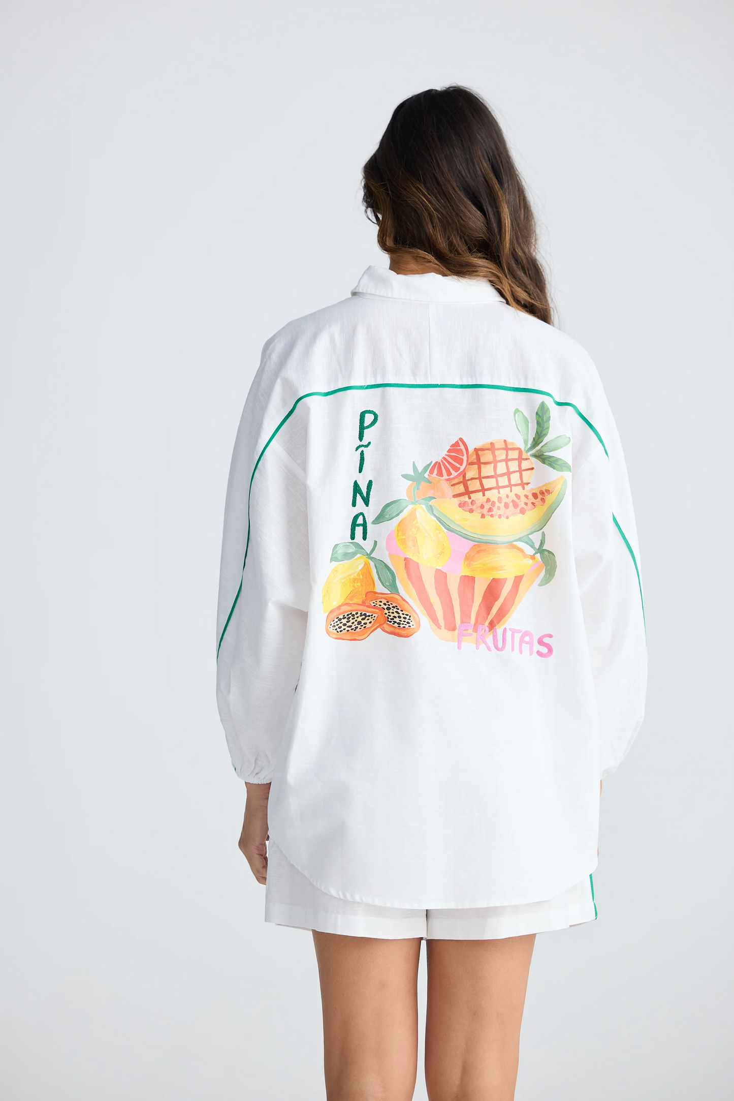 HOLIDAY - On Vacation Shirt - White Multi