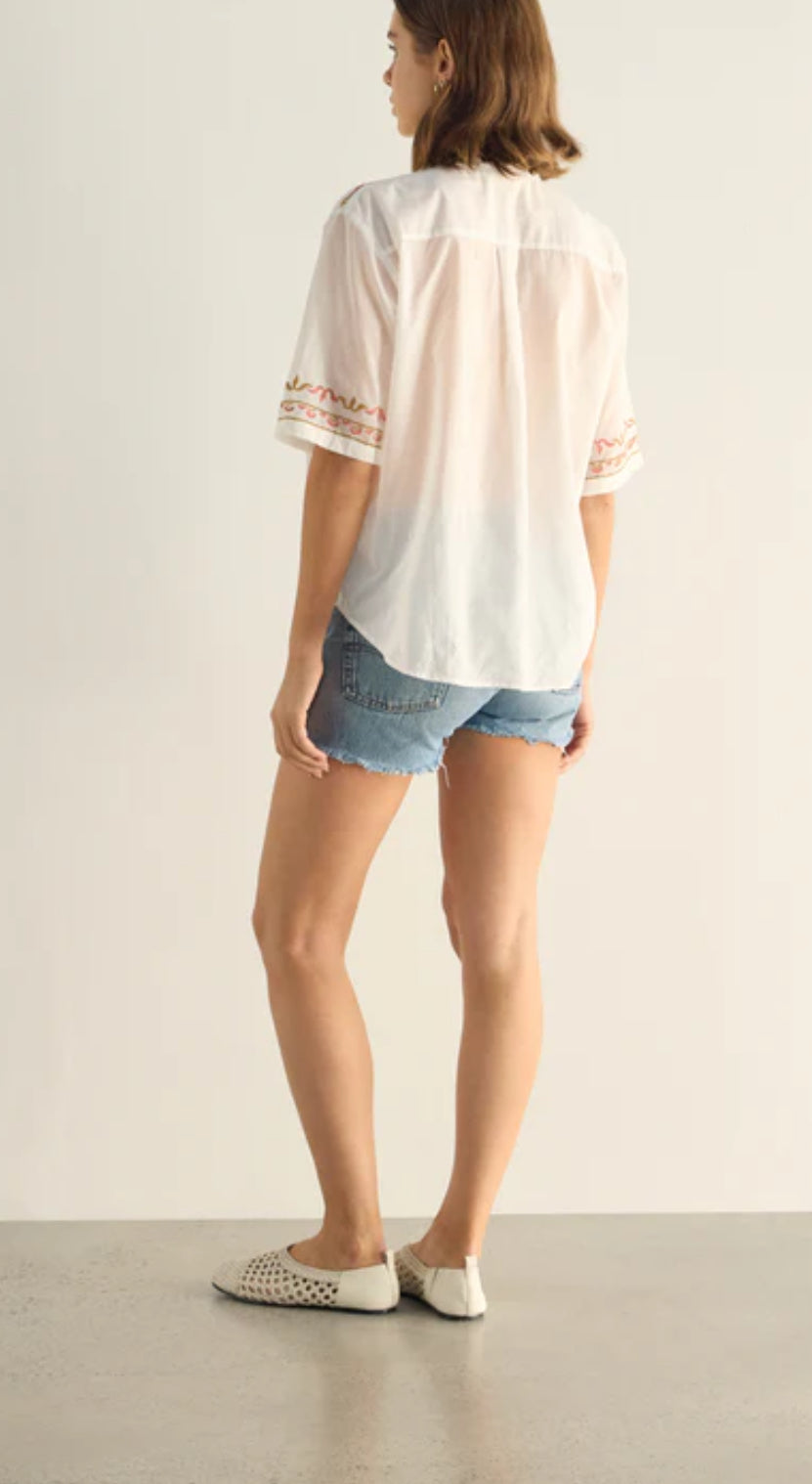 AUGUSTE THE LABEL - Vesper Embroidered Blouse