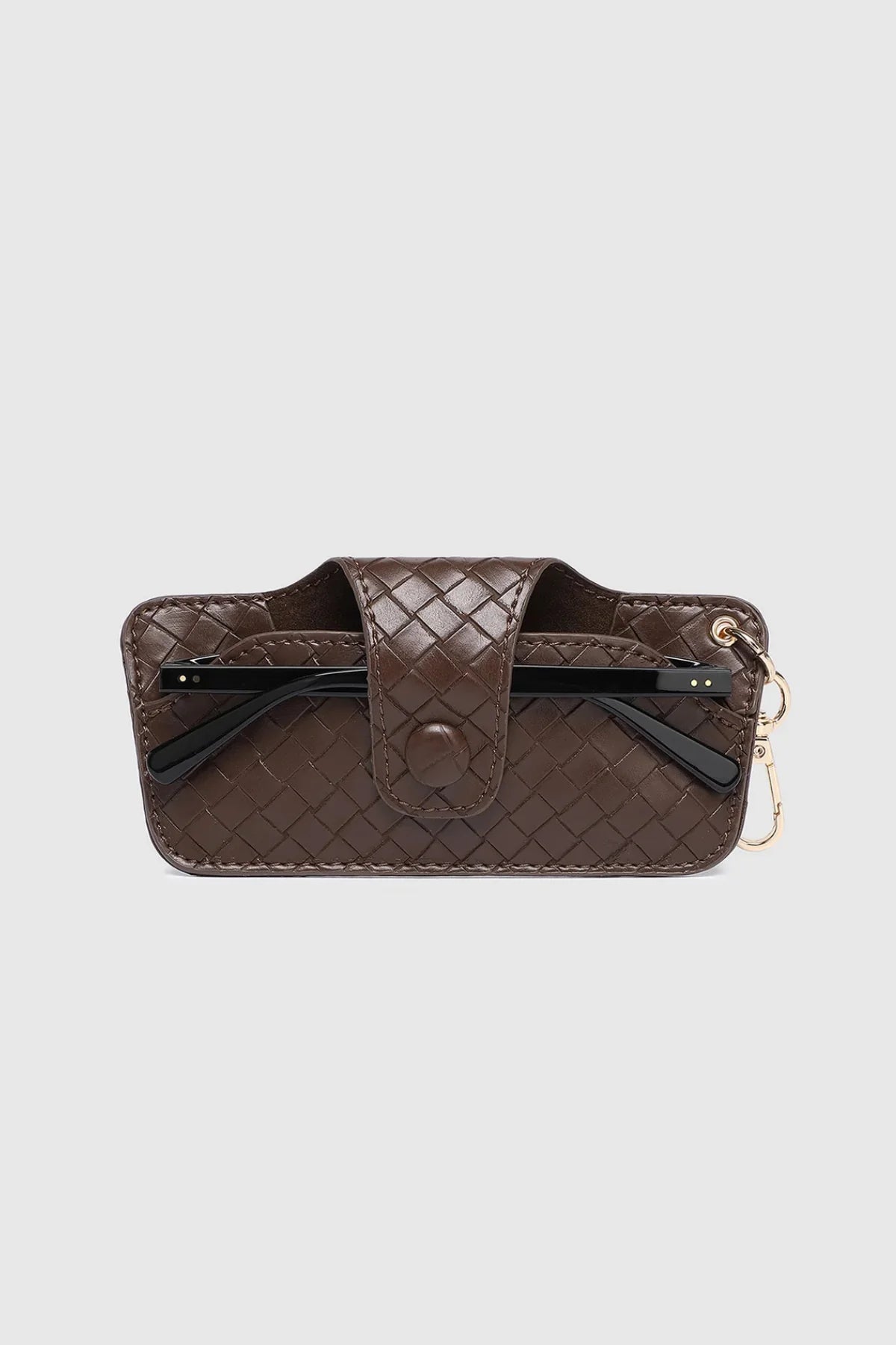 LOUENHIDE : Skittle Woven Chocolate - Sunglasses Case