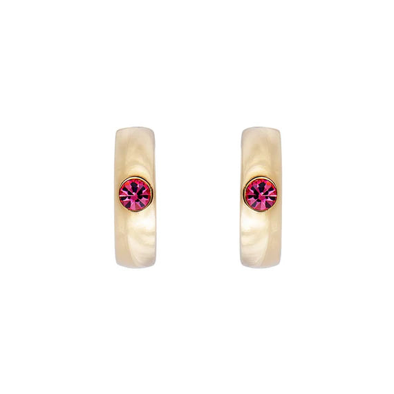 FAIRLEY : Rose Chubby Maxi Hoops