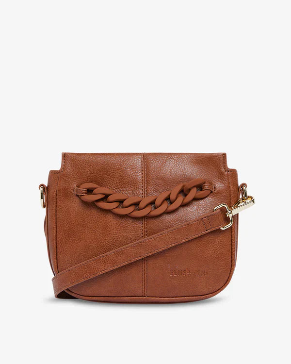 ELMS + KING : Mini Astor Crossbody Bag - Tan Pebble