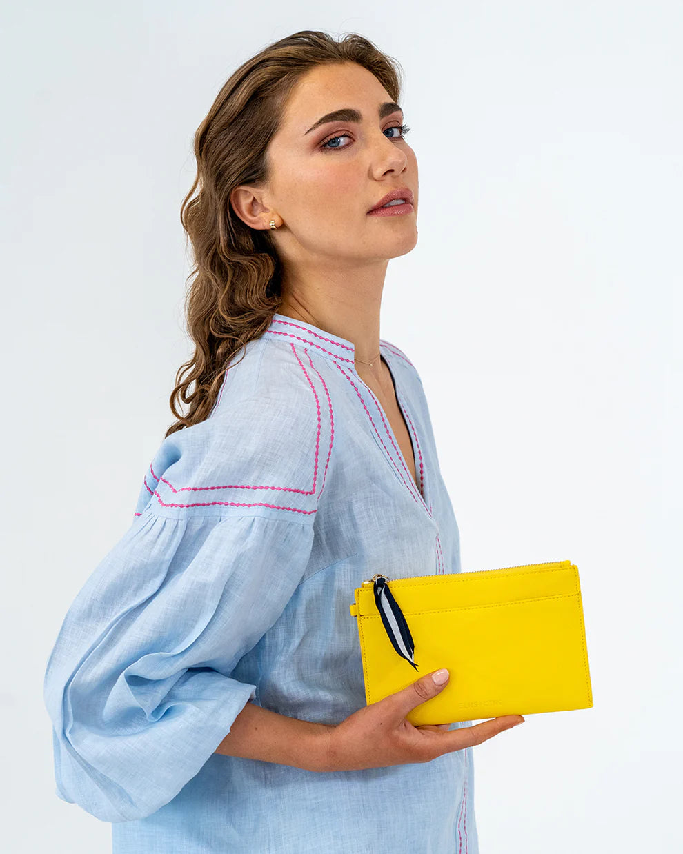 ELMS + KING : New York Coin Purse - Lemon