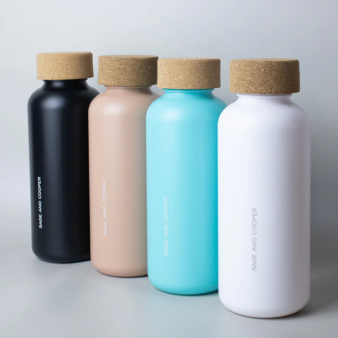 SAGE & COOPER : Organic 650mL Orange - Water Bottle