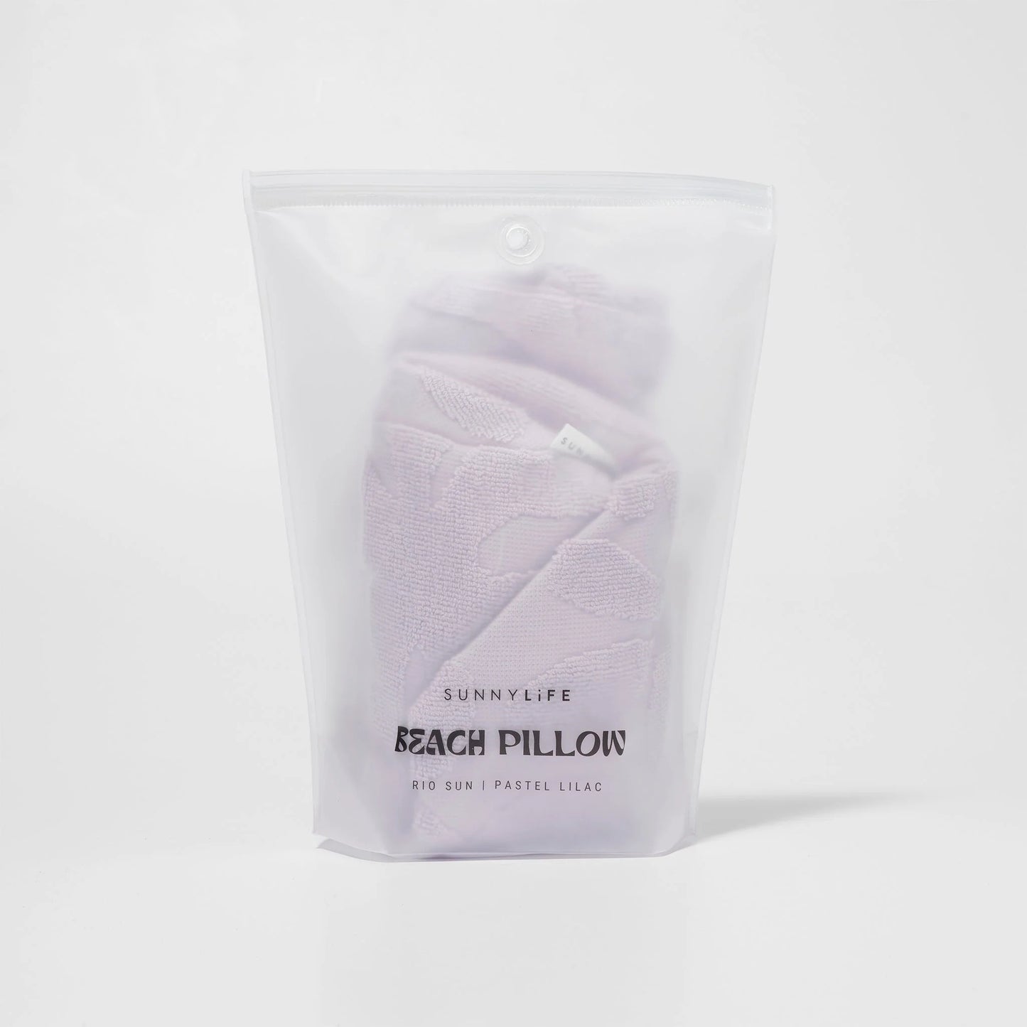 SUNNYLIFE : Inflatable Beach Pillow - Rio Sun Pastel Lilac