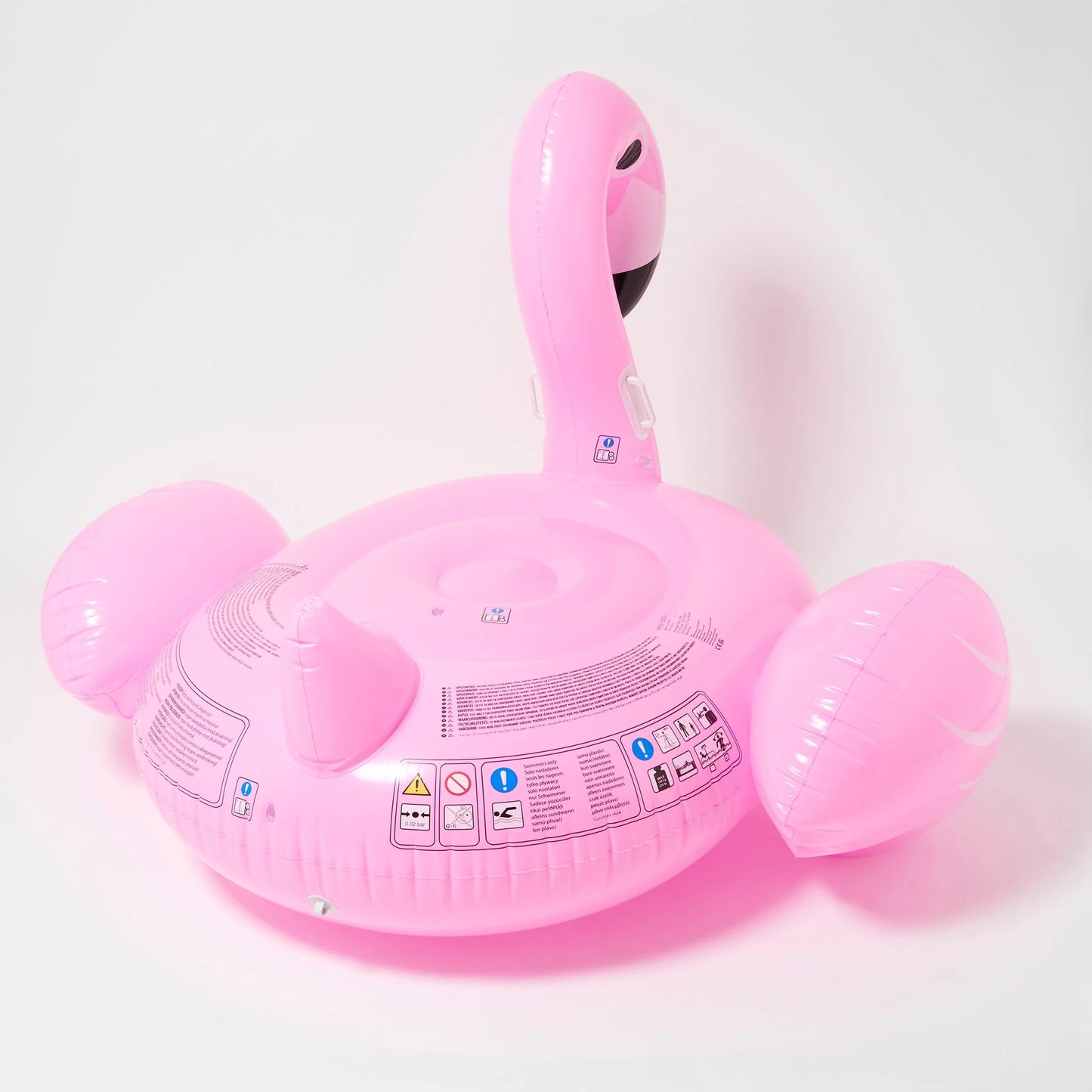 SUNNYLIFE : Luxe Ride-On Float - Rosie the Flamingo, Bubblegum Pink