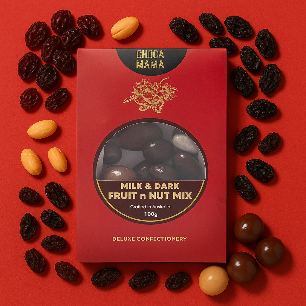 CHOCAMAMA : Milk & Dark Fruit n Nut Mix