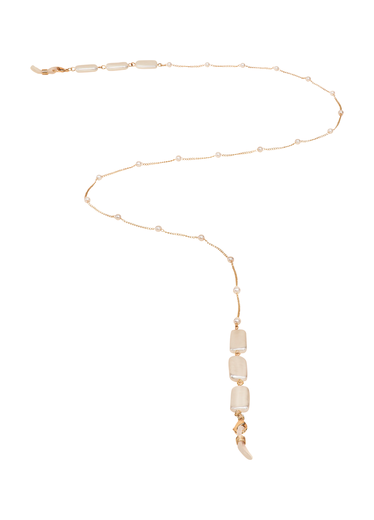 POWDER : Pearl / Gold - Glasses Chain