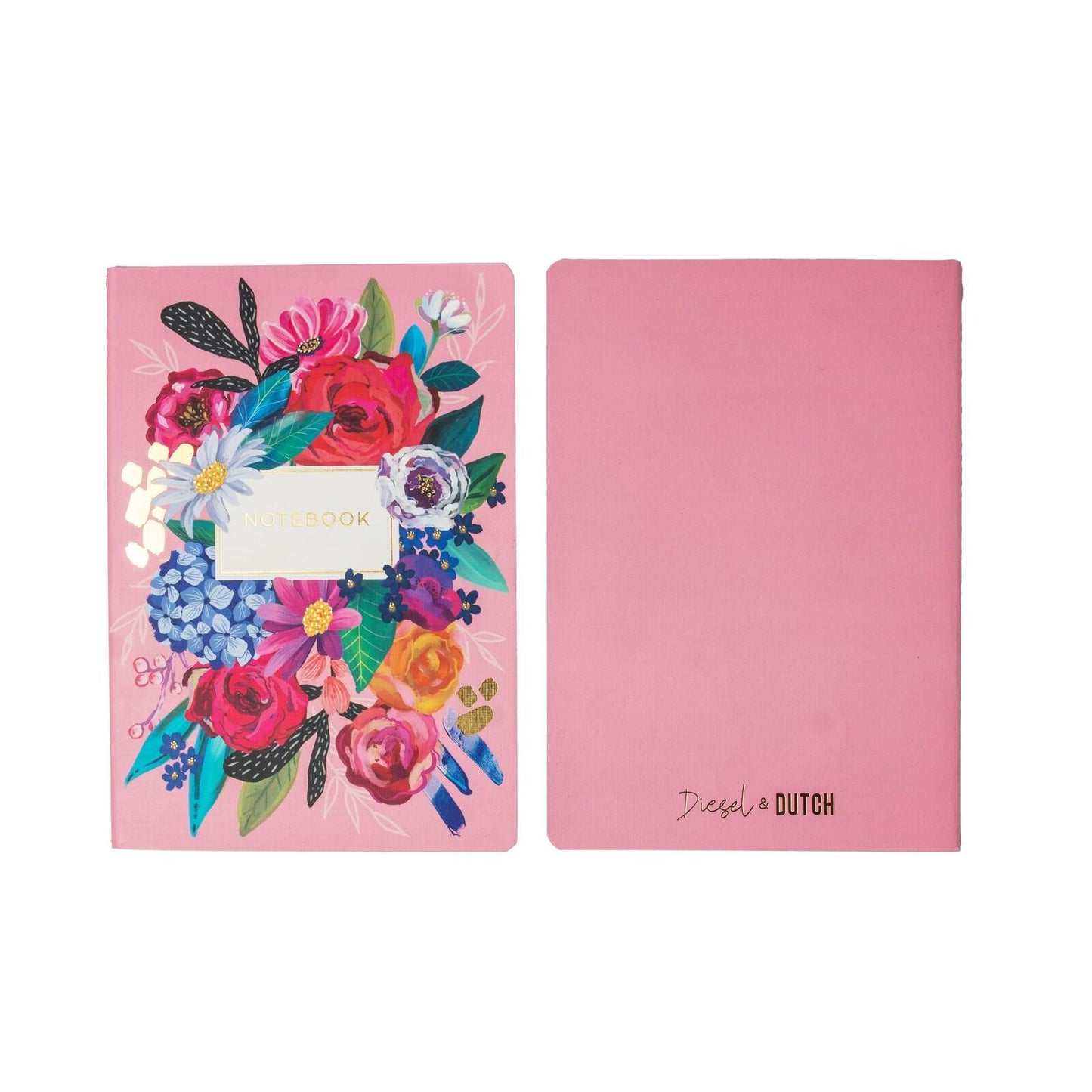 DIESEL & DUTCH : 2 Pack Notebook Wildflowers