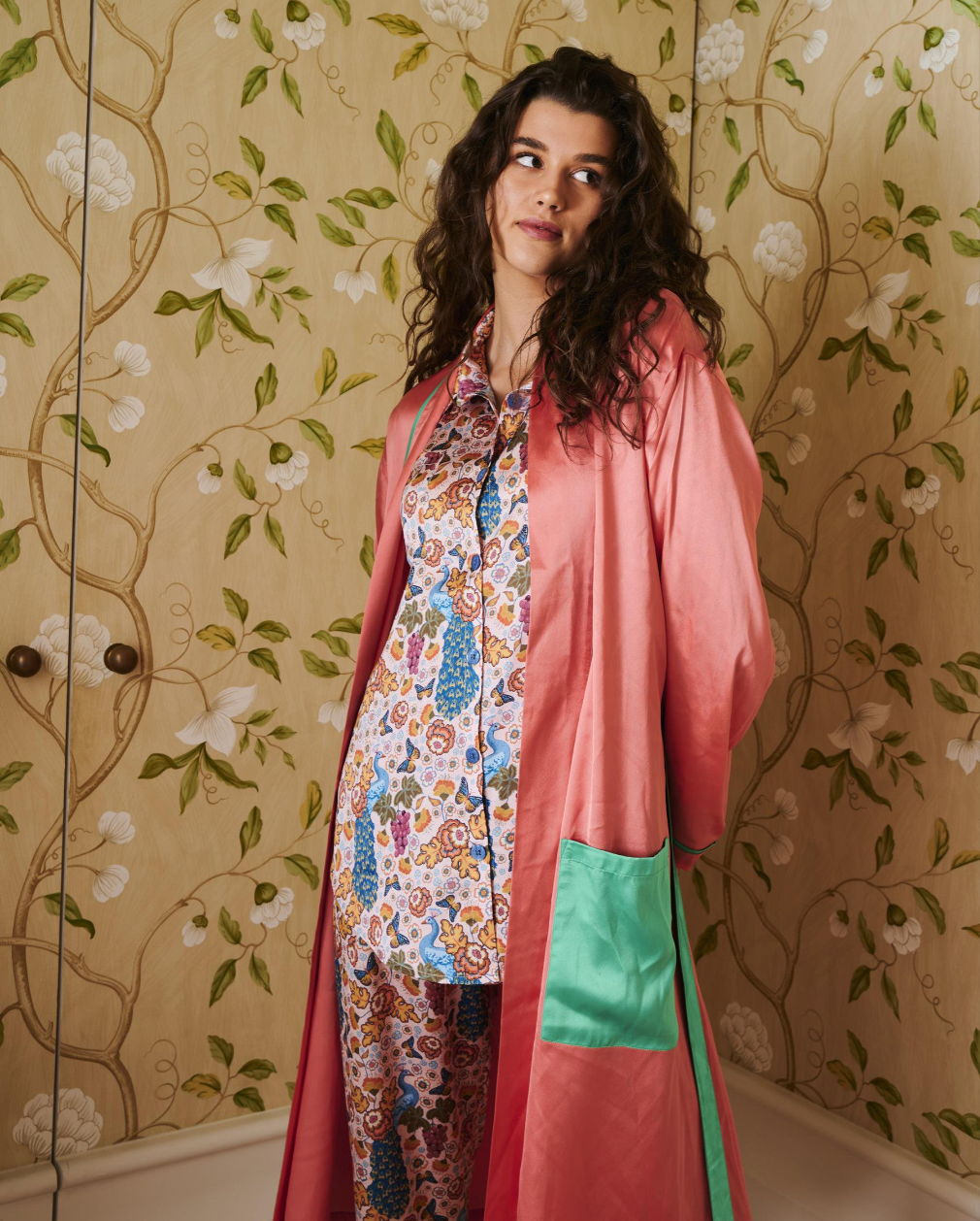 KIP & CO : Cantaloupe Satin - Robe