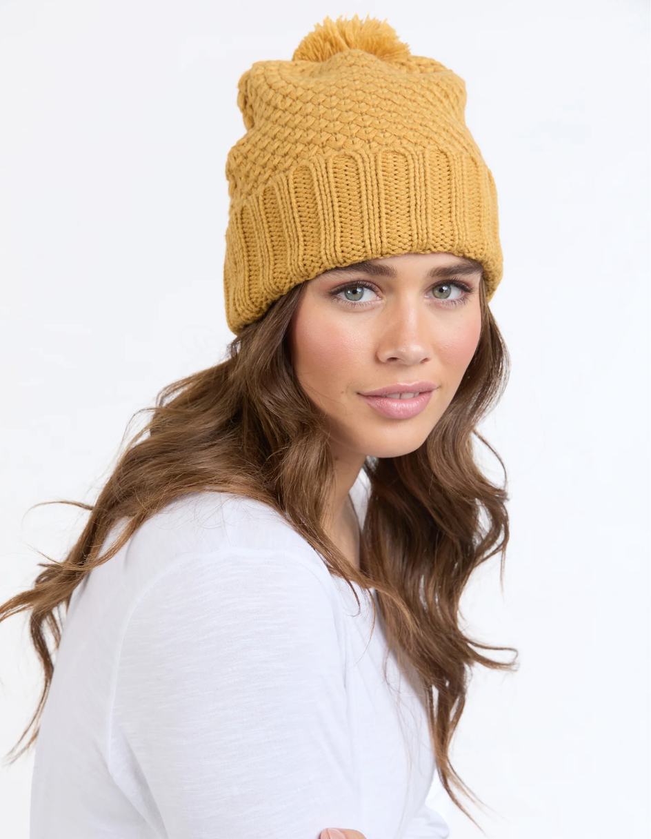 ELM : Berry Mustard - Beanie