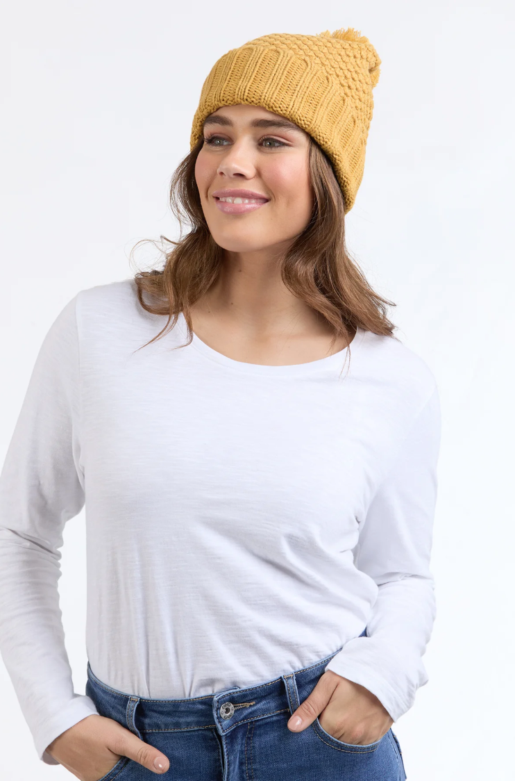 ELM : Berry Mustard - Beanie