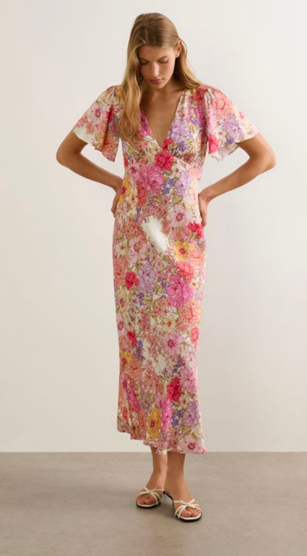 AUGUSTE THE LABEL : Calais Midi Floral - Dress