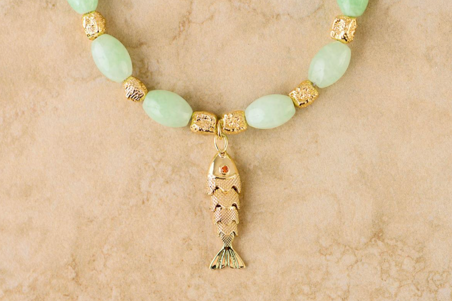 INDIGO & WOLFE : GOIA Jade - Necklace