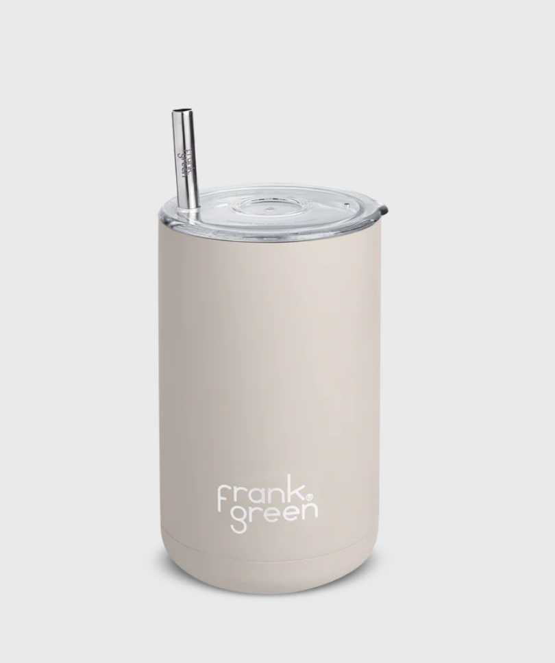 FRANK GREEN - Iced Coffee Cup with Straw