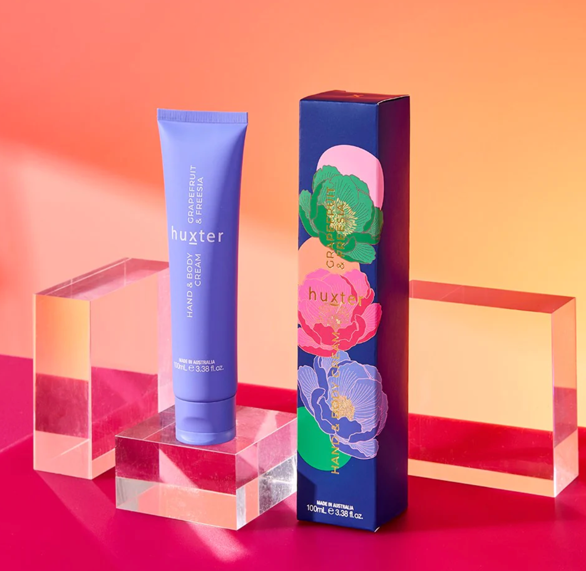 HUXTER - Hand & Body Cream 100ml | Grapefruit & Freesia