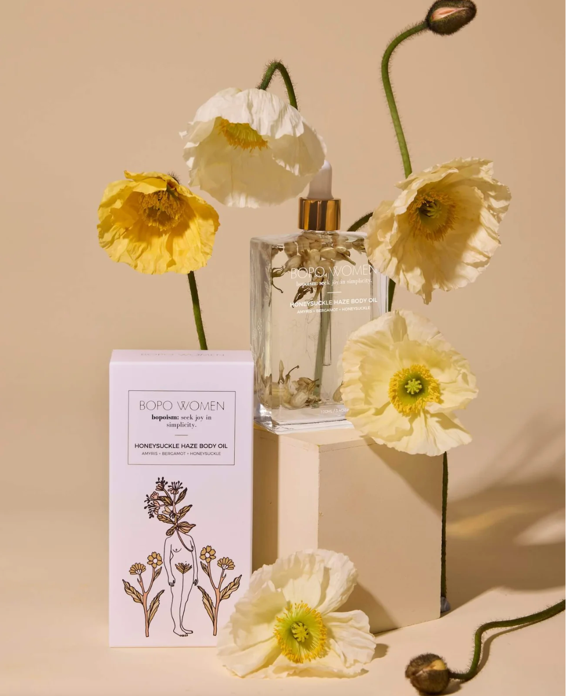 BOPO WOMEN - Honeysuckle Haze Body Oil - 100ml