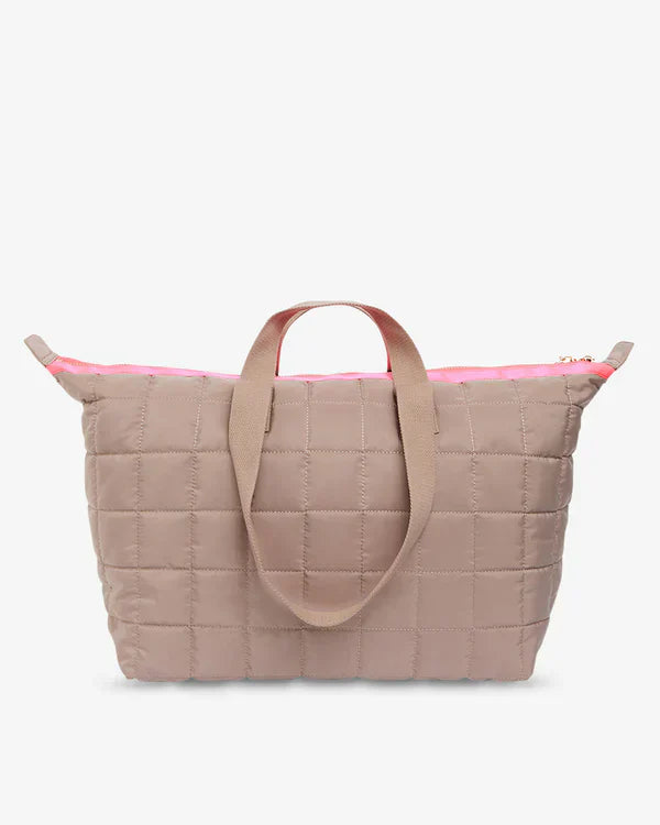 ELMS & KING : Spencer Carry Taupe Carry All - Bag
